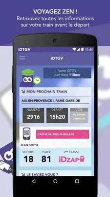 iDTGV android App screenshot 2